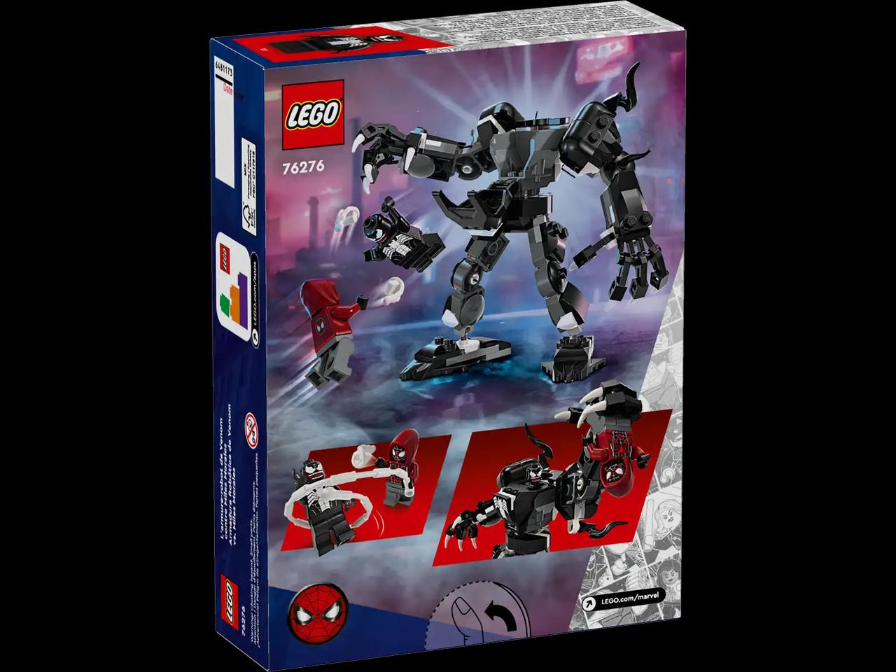 Marvel Venom Mech Armor vs. Miles Morales (76276)