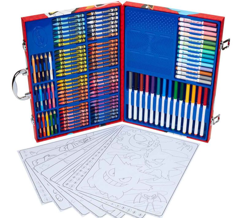 Crayola Imagination Art Set, Pokemon, 115 pieces