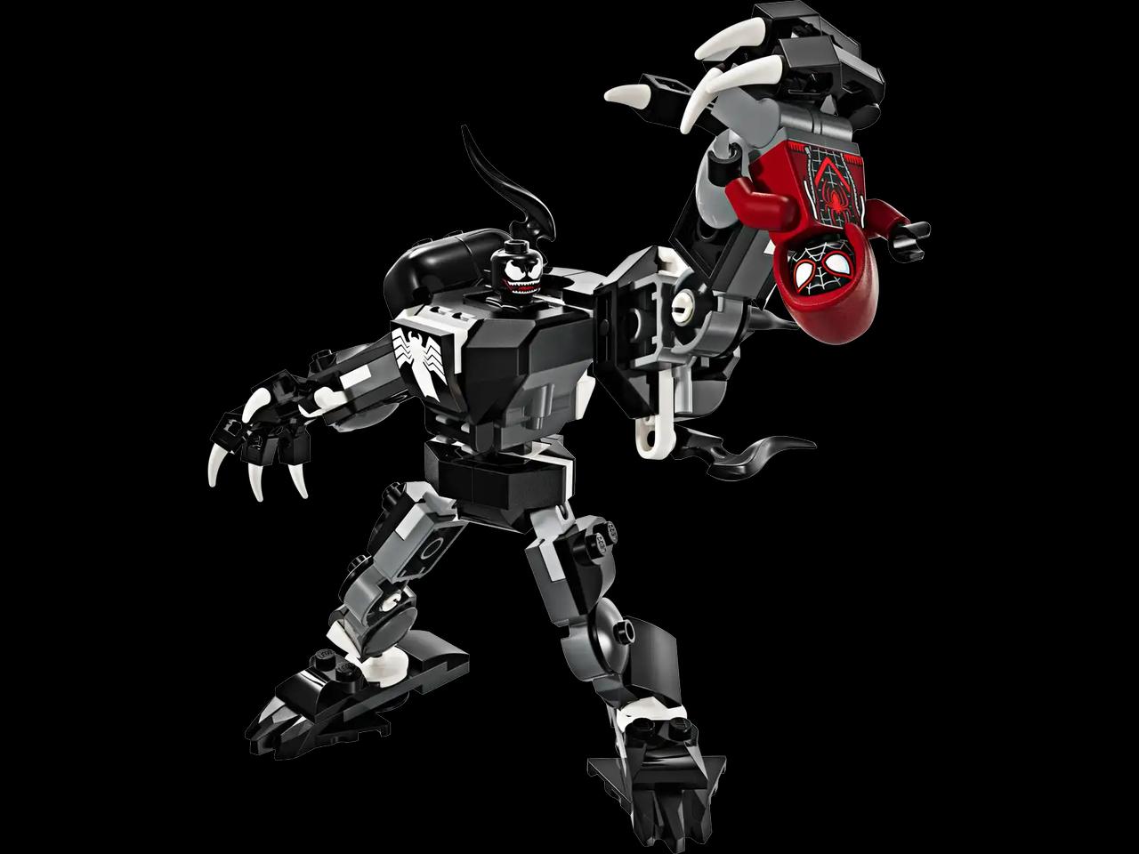 Marvel Venom Mech Armor vs. Miles Morales (76276)