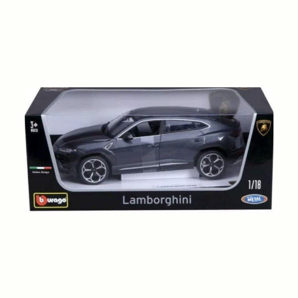 1:18 Lamborghini Urus SUV 4x4 Performance Sports Truck Luxury Vehicle 1/18 Grey by Burago