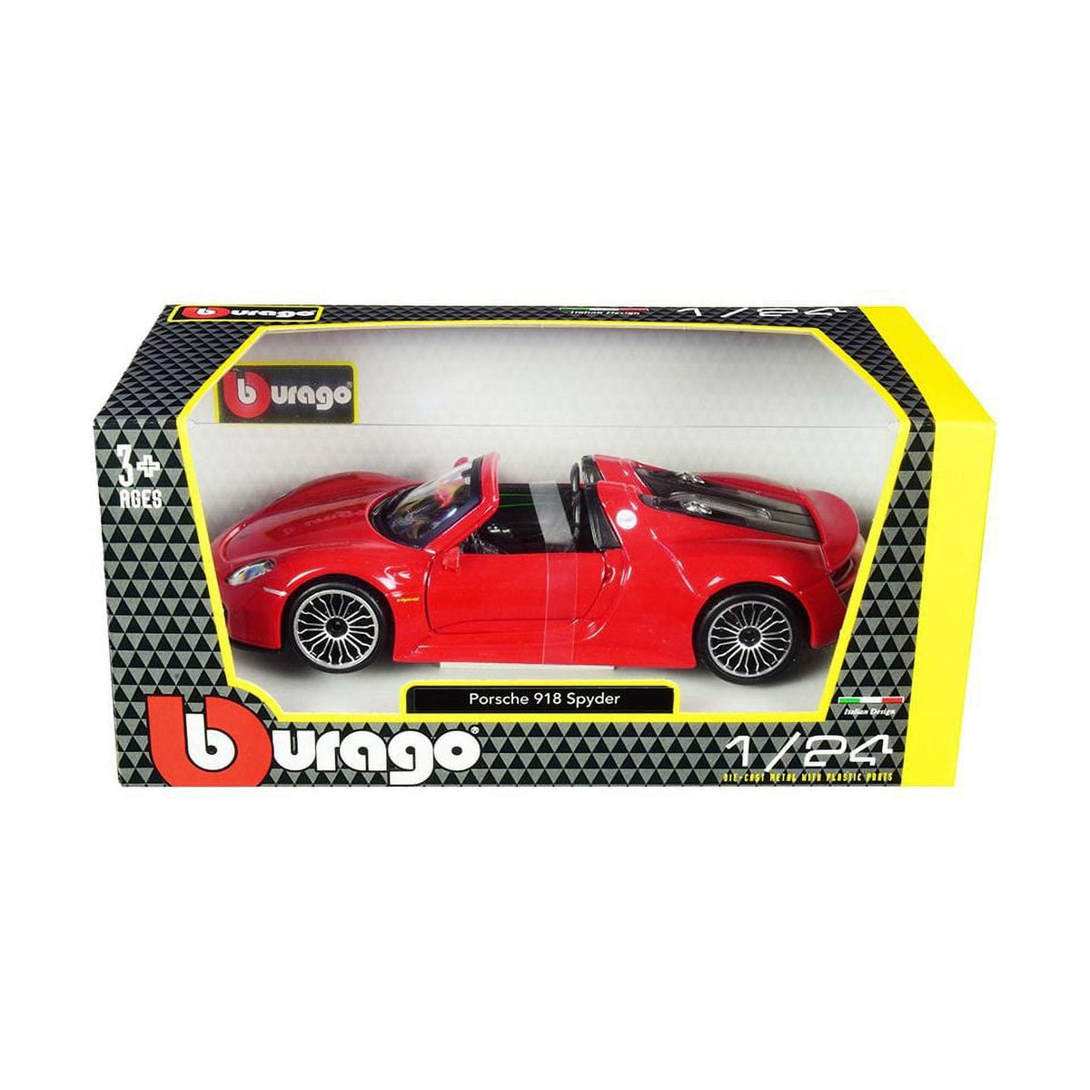 1/24 PORSCHE 918 SPYDER MODEL CAR by Burago