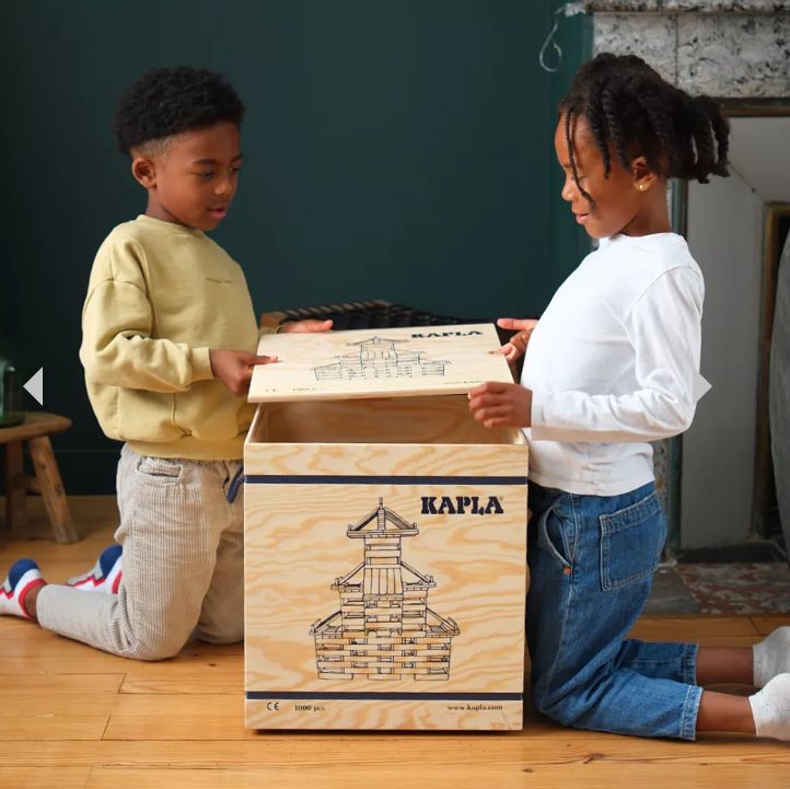1000 KAPLA planks in natural Landes pine