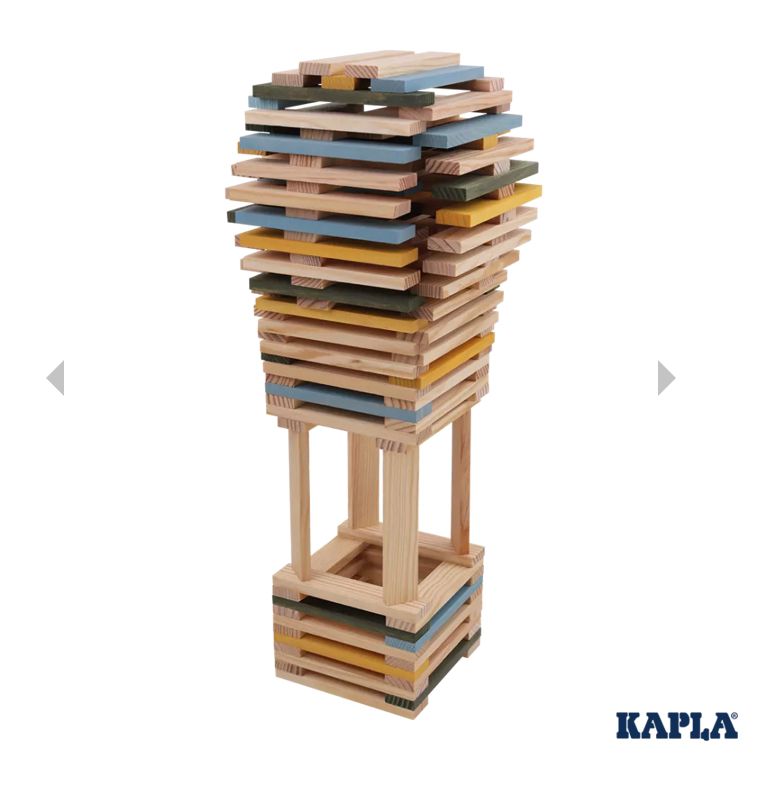 120 KAPLA planks asst colored