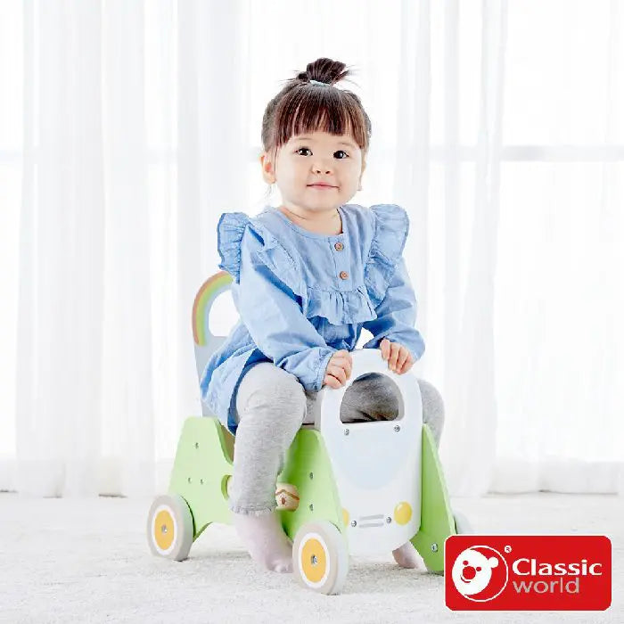 CLASSIC WORLD 2 IN 1 RIDER WALKER