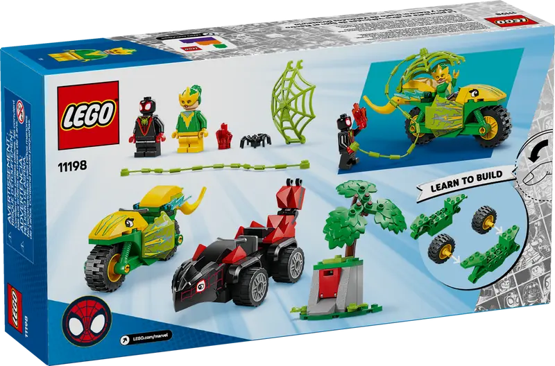 LEGO The Spin and Electro Dinosaur Vehicle Chase (11198)