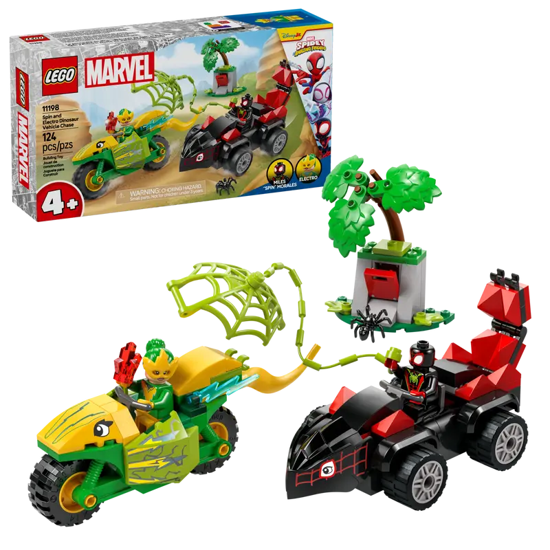 LEGO The Spin and Electro Dinosaur Vehicle Chase (11198)