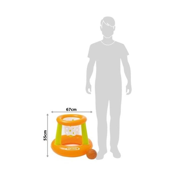 Intex Inflatable Floating Basketball Hoops Pool Toy 3y+ by Intex
