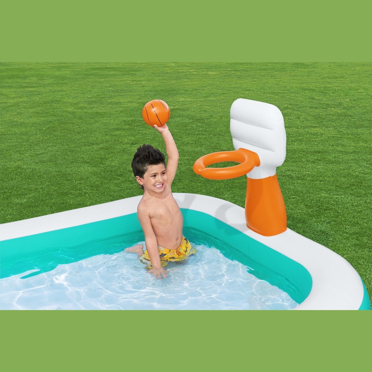 Bestway Dunk N Splash Family Pool 251x168x102cm by Bestway