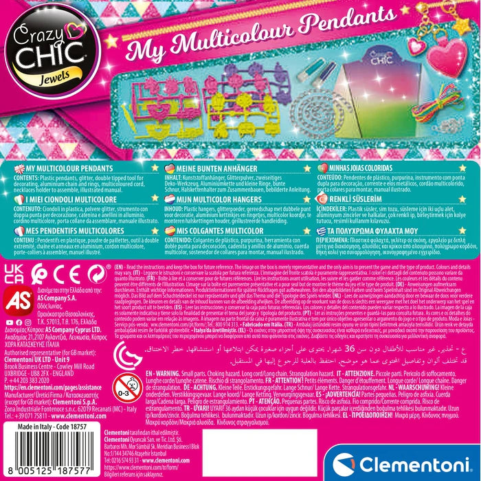 MY MULTICOLOUR PENDANTS