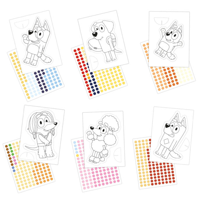 Educa - Bluey “Creative Activity Set” Figures