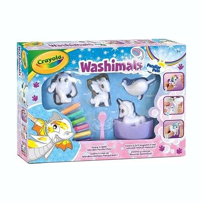Crayola Washimals Peculiar Pets Colour and Wash Playset by Crayola