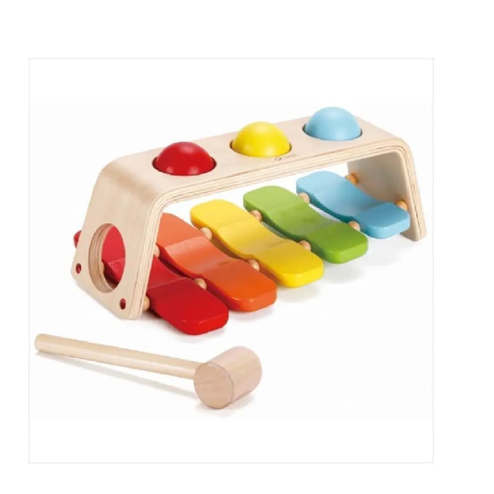 CLASSIC WORLD 2 IN 1 POUND & TAP BENCH