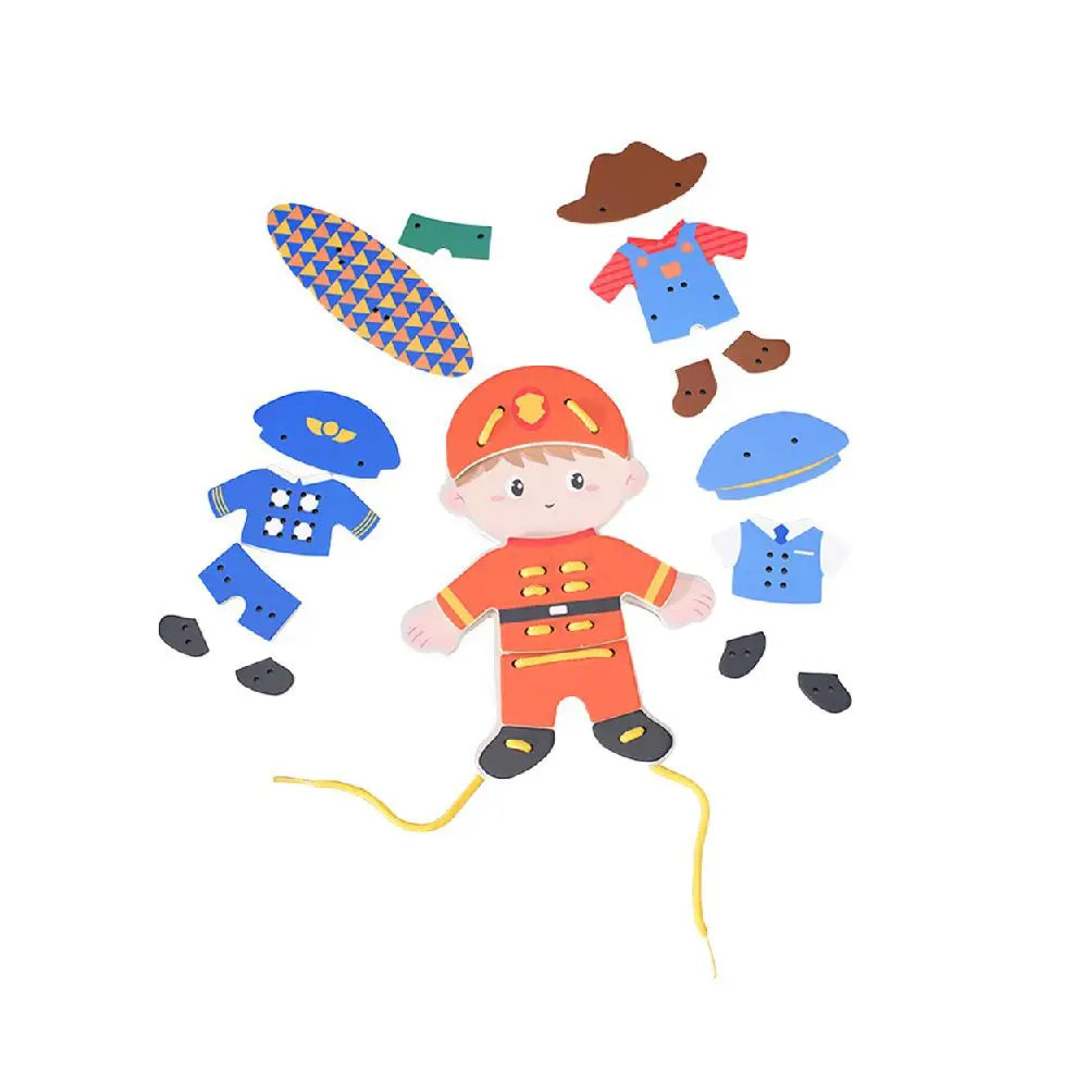 CLASSIC WORLD MY JOB LACING TOY (BOY)