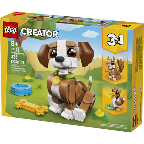 LEGO Creator 3in1 Cute Animals: Playful Puppy Dog (31382) by LEGO