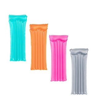 B&Q Deluxe Multicolour Striped Inflatable Lilo by B&Q