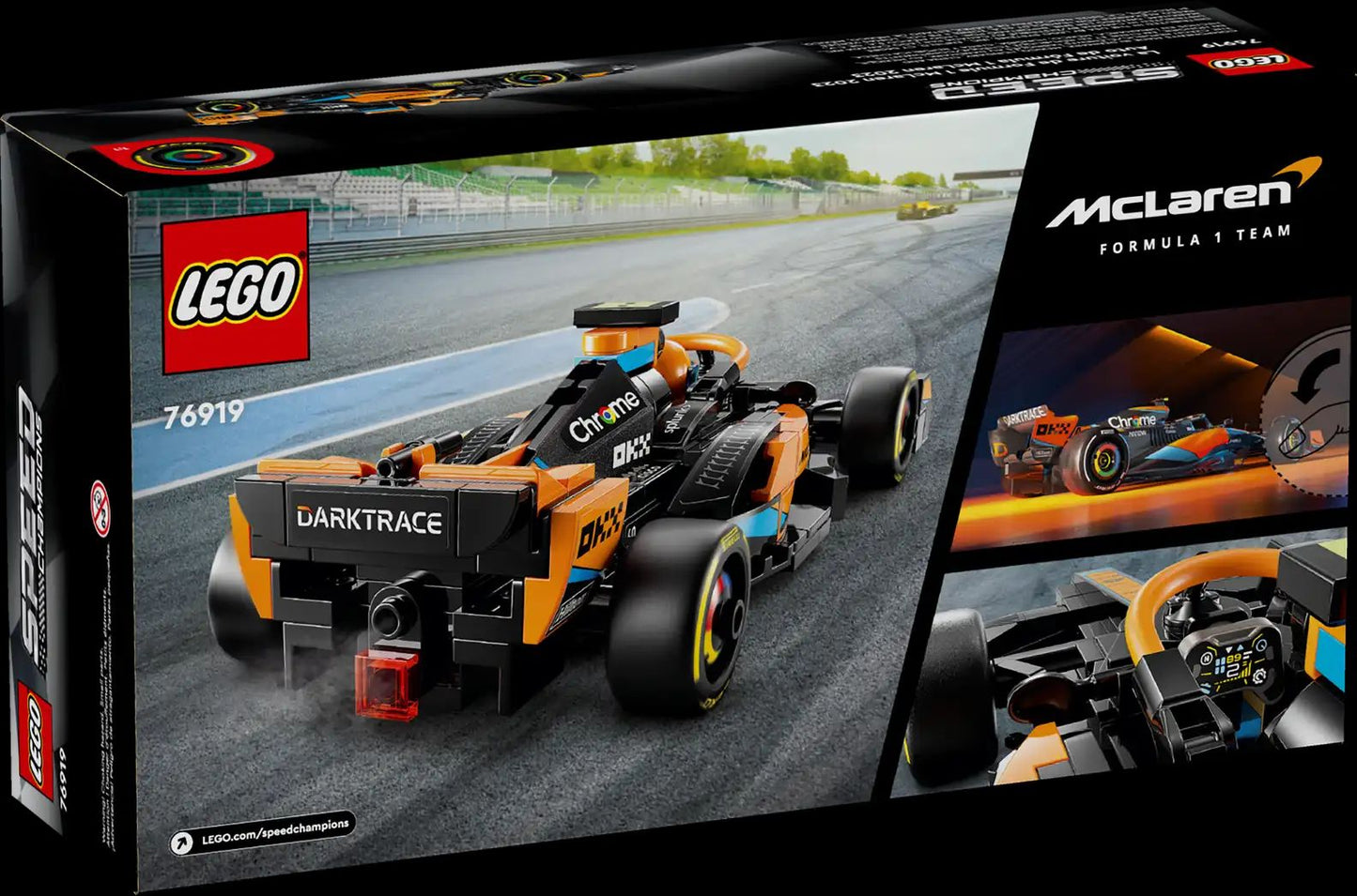 Speed Champions 2023 McLaren Formula 1 Race Car (76919)