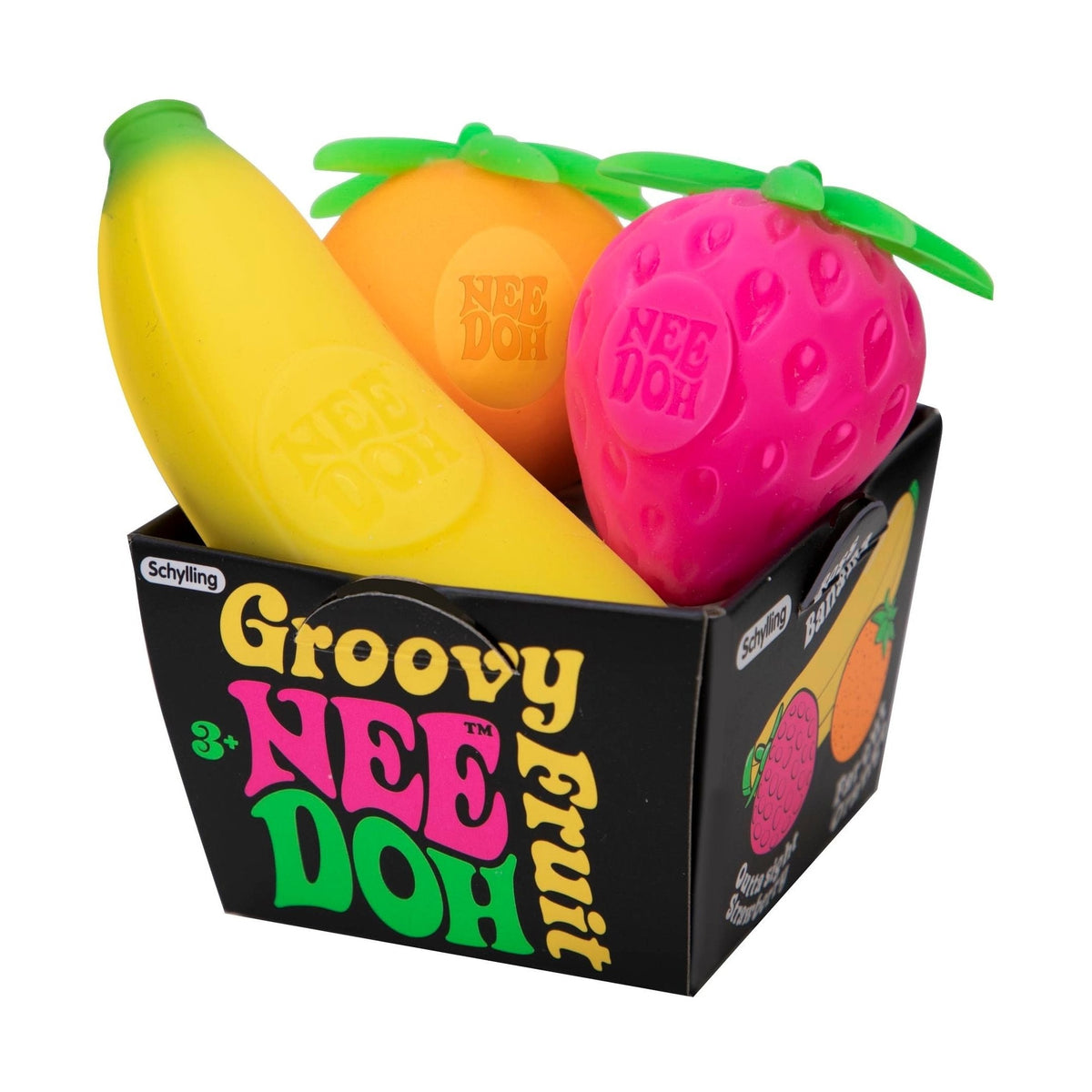 Nee Doh Groovy Fruit by Findel