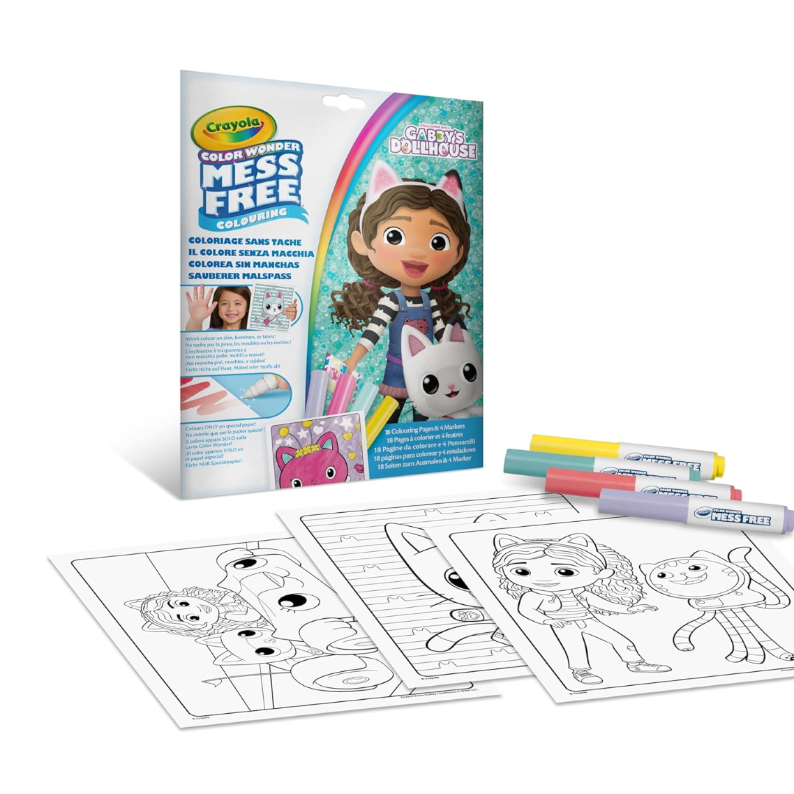 Crayola Color Wonder Gabi Babaháza Mess-Free Coloring Set by Crayola