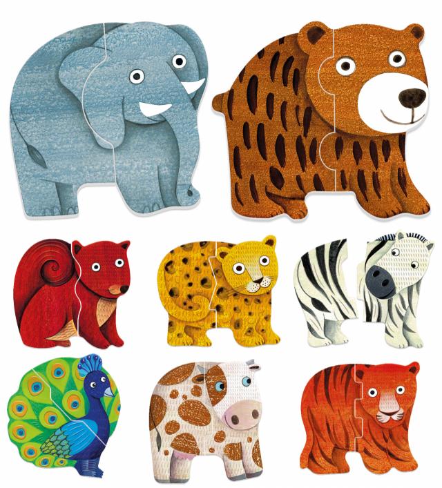HEADU ANIMAUX PREMIERS ENCASTREMENTS