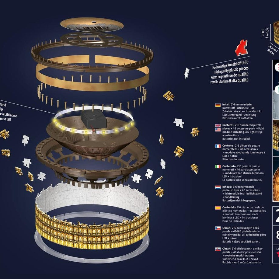 3D Puzzle Colosseum by Ravensburger
