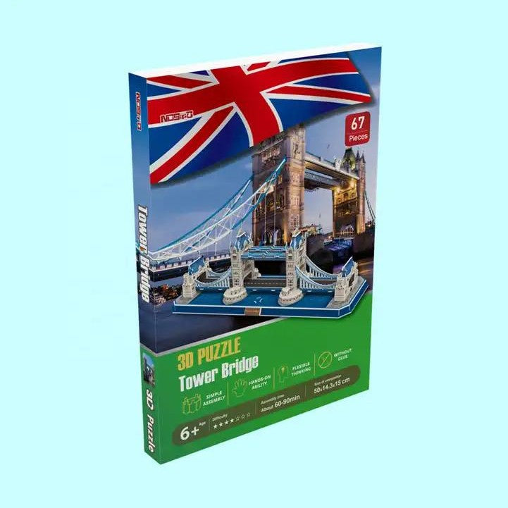 3D Puzzle Tower Bridge by OFFBRAND