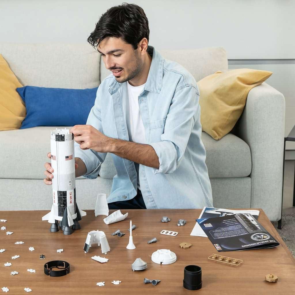 3D Puzzle Apollo Saturn V