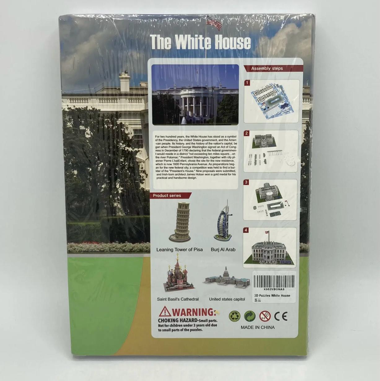 3D Puzzle The White House