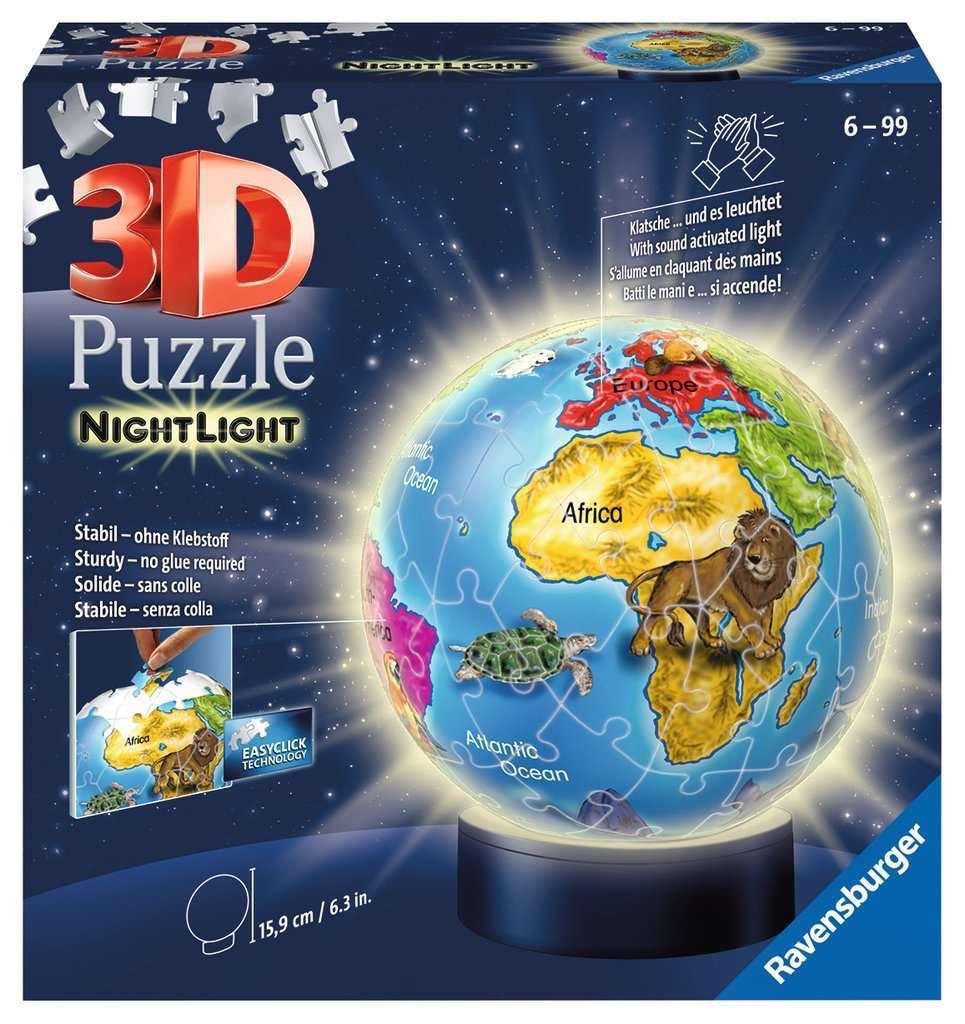 Children’s Globe Night Edition - 3D puzzle
