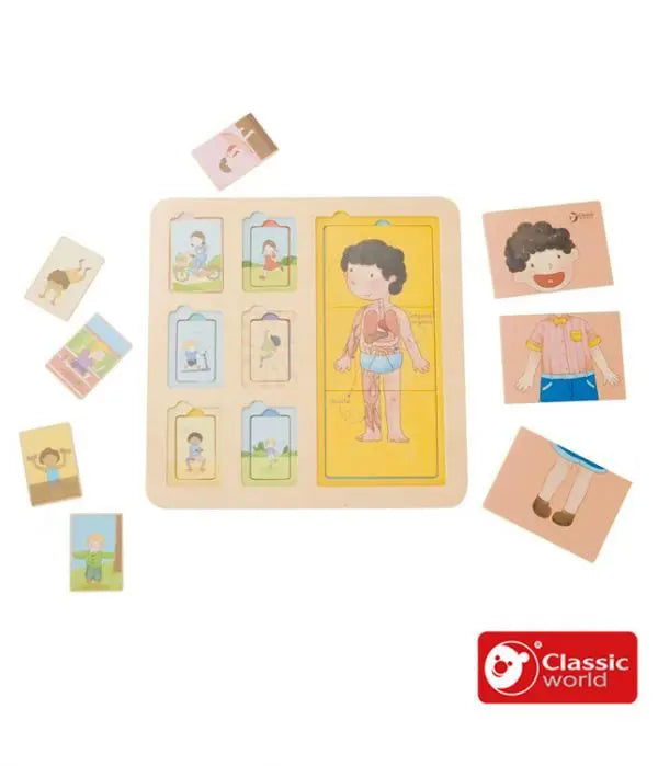 CLASSIC WORLD BODY PUZZLE