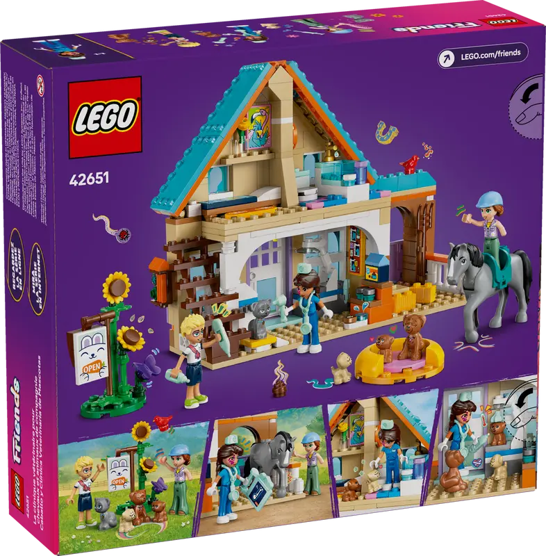 LEGO Friends Horse and Pet Vet Clinic (42651)