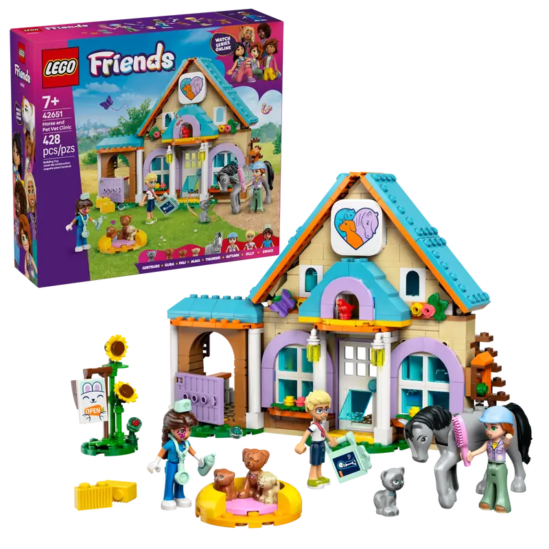 LEGO Friends Horse and Pet Vet Clinic (42651)