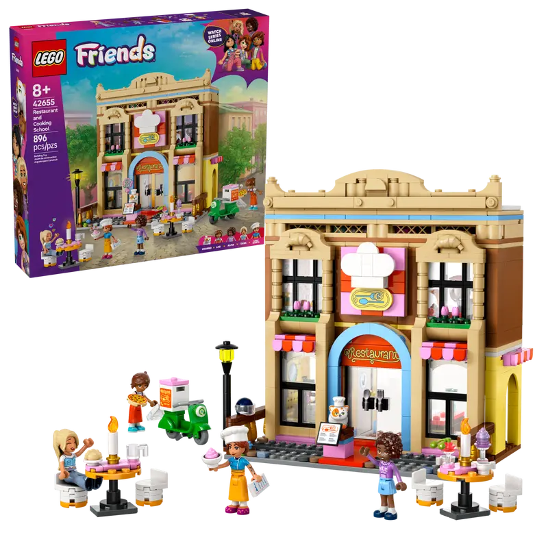 LEGO Friends Restaurant and Cooking School (42655)