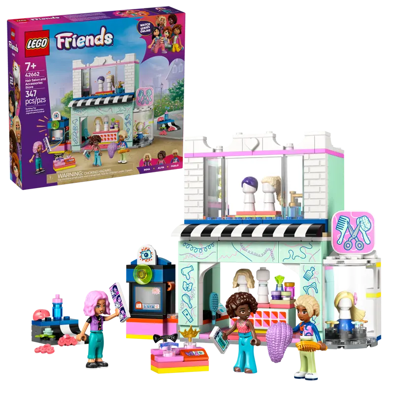LEGO Friends Hair Salon and Accessories Store (42662)