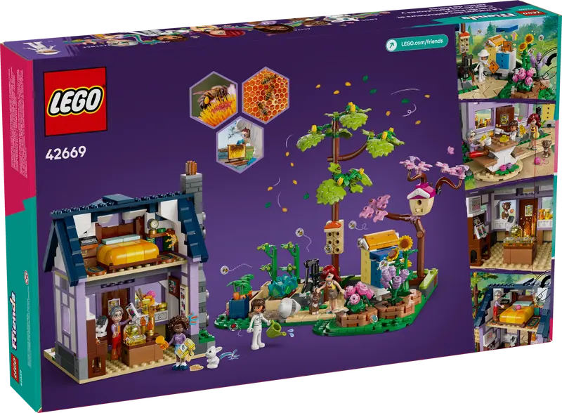 LEGO Friends Beekeepers’ House and Flower Garden (42669)