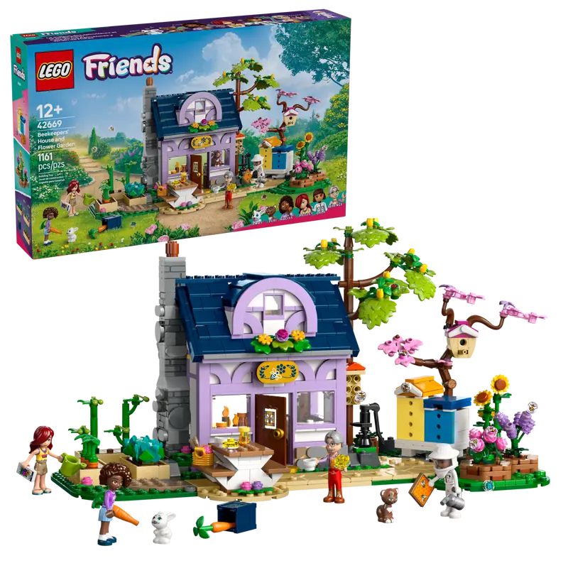 LEGO Friends Beekeepers’ House and Flower Garden (42669)