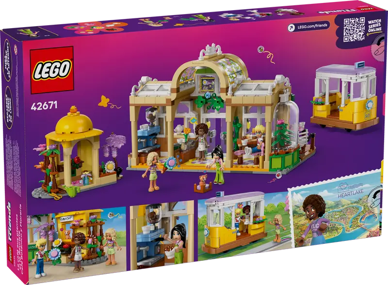 LEGO FRIENDS Plant Café & Flower Shop (42671)