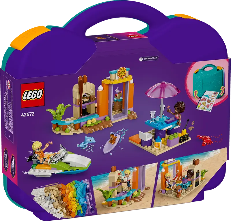 LEGO® Friends Creative Beach and Travel Suitcase (42672)