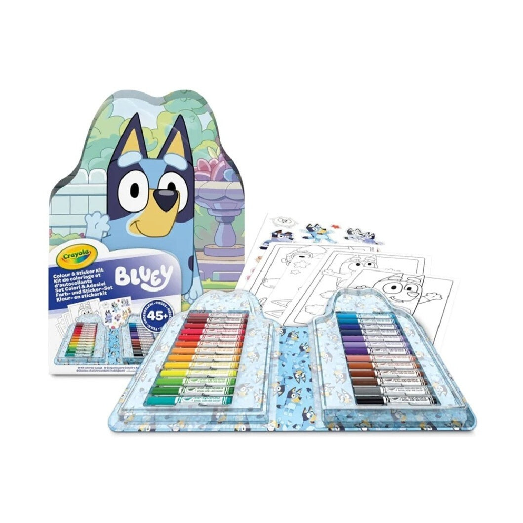 Crayola Bluey Creative Set with Stickers by Crayola