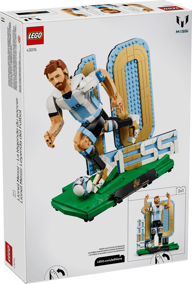 LEGO Editions: Lionel Messi Soccer Legend (43015) by LEGO