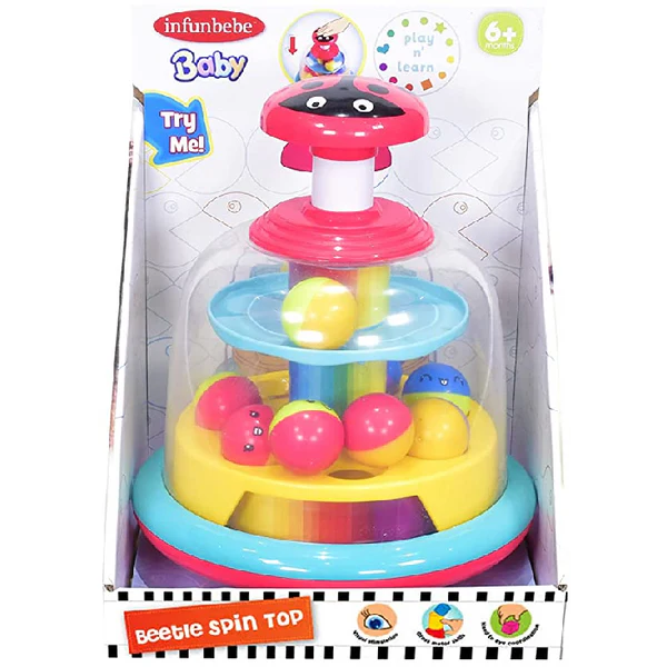 INFUNBEBE BEETLE SPIN TOP