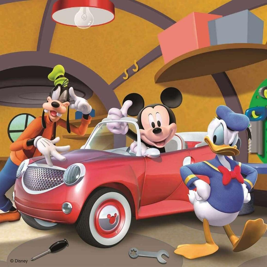 PUZZLE 3X49 PCS MICKEY MOUSE CLUB HOUSE