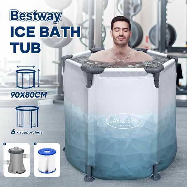 Bestway Glacial Dip Ice Bath Pod 90cm X 80cm by NEW LAND