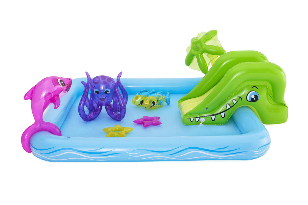 Bestway Inflatable Play Centre Swimming Pool with Slide by Bestway