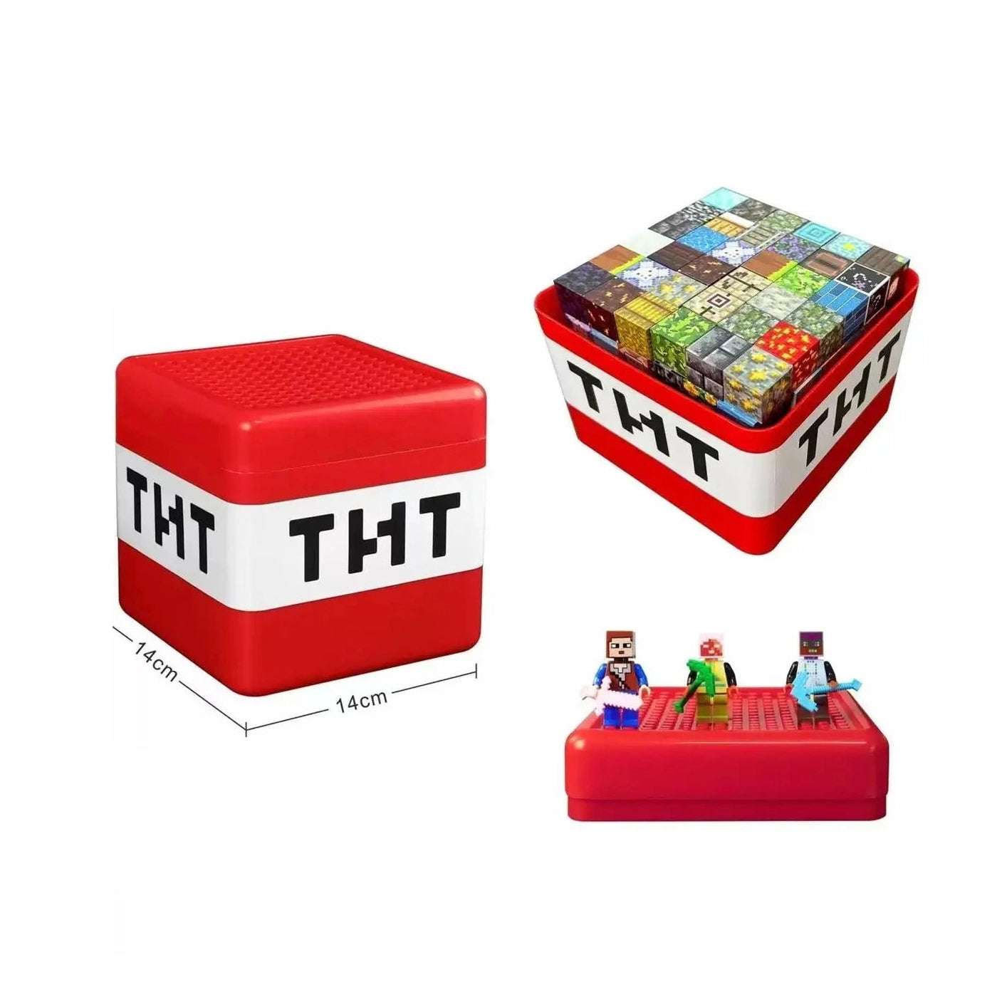 Magnetic Blocks Minecraft TNT by OFFBRAND
