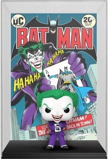 Funko Batman Comic Book Display Case & The Joker Pop Vinyl Limited Edition (07)