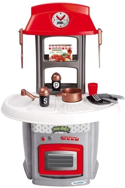 Ecoiffier Chef Italian Kitchen 13 Accessories