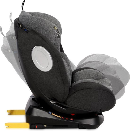 Lorelli Lynx Black/Gray 0-36 kg Isofix 360° Car Seat