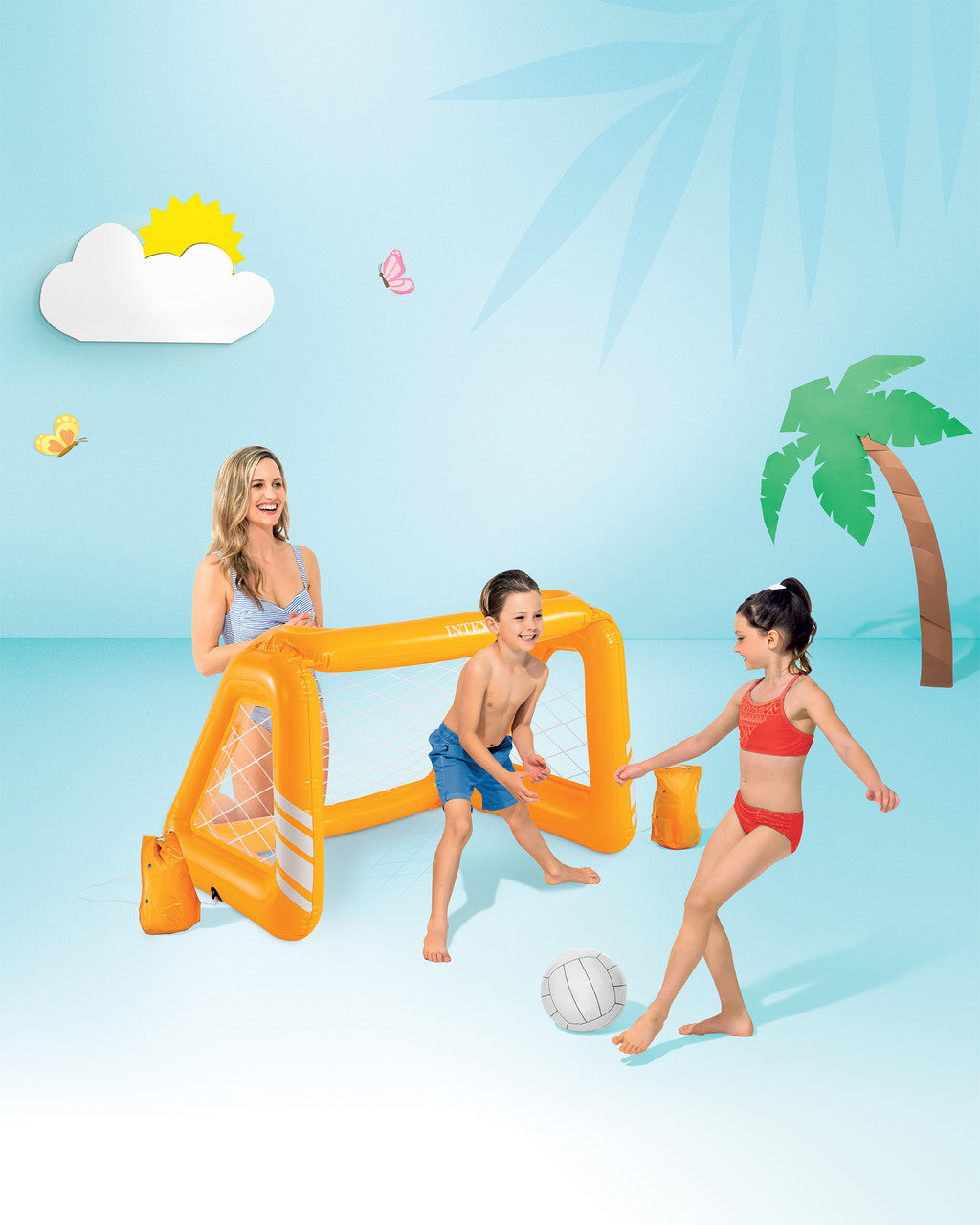 Intex Inflatable Soccer Goals Game by Intex