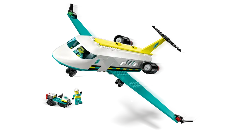 LEGO EMERGENCY AIR AMBULANCE AIRPLANE (60465)