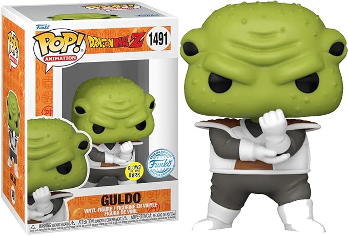 Funko Pop! Dragon Ball Z Guldo Glow-in-The-Dark Vinyl Figure (1491)